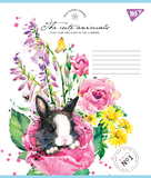 Набір зошитів Yes Sunny spring А5, в клітинку, 18 аркушів, 25 шт. (766975) - Pampik - 4