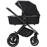 Коляска для дитини універсальна 3 в 1 FreeOn Joy Plus Black (49683) - Pampik