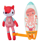 Іграшка для ванної Lilliputiens Серфер Лисичка Аліса (83542) - Pampik - 2