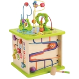 Бизикуб деревянный Hape Сельские зверьки (E1810) - Pampik