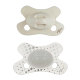 Набір для годування новонароджених Difrax S-bottle Natural 4 антиколікові пляшечки та 2 пустушки - Pampik - 4