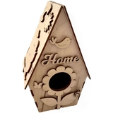 Набір для творчості Аплі Краплі Збери та розфарбуй Шпаківня №1 - Pampik - 3