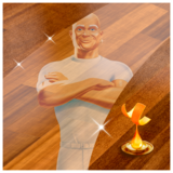 Мийний засіб для підлоги та стін Mr. Proper Дерев'яні підлоги кедр та мандарин 1 л - Pampik - 3