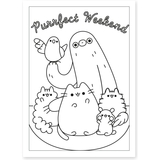 Розмальовка Yes Pusheen 12 сторінок (742918) - Pampik - 3