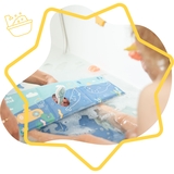 Іграшка для купання Badabulle: книжка + 20 фігурок - Pampik - 5