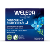 Крем-контур для обличчя нічний Weleda Блакитна Джентіана та Едельвейс альпійський 40 мл - Pampik - 2