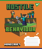 Набор тетрадей Yes Minecraft. Hostile А5 в косуюю линию 12 листов 25 шт. (767211) - Pampik - 4