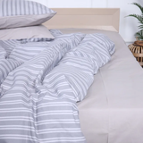 Простыня MirSon Ranforce Elite 17-4775 Amiens 110х160 см серая (2200008964115) - Pampik