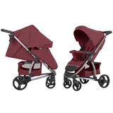 Коляска прогулочная Carrello Vista CRL-8505 Ruby Red красная (35226) - Pampik - 3