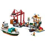 Конструктор LEGO City Морська гавань із вантажним судном, 1226 деталей (60422) - Pampik - 2