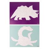 Набір для творчості 1 Вересня Динозаврики Аплікація стікерами (954571) - Pampik - 2