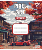 Набір зошитів Yes Pixel art А5, в лінійку, 12 аркушів, 25 шт. (767228) - Pampik - 6