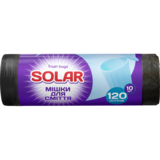 Мішки для сміття Solar 120 л, 10 шт. - Pampik