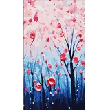 Набір для розпису по номерах Strateg Ліс восени 50х25 см (WW151) - Pampik