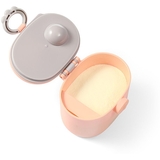 Портативный контейнер для сухой смеси BabyOno, с герметичной крышкой и ложечкой, 240 мл - Pampik - 3