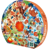 Пазл круглый Hape Каменный век 100 элементов (E1638) - Pampik