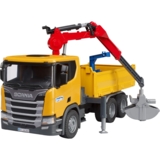 Іграшкова машинка Bruder Автомобіль Scania Super 560R з краном-маніпулятором та аксесуарами 1:16 (03551) - Pampik - 2