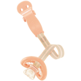 Держатель для пустышки Curaprox Baby Close up, оранжевый (Babyholder orange) - Pampik - 3