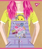 Набор тетрадей Yes Girls Крафт А5, в линейку, 18 листов, 10 шт. (765089) - Pampik - 2
