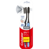 Зубная щетка Colgate Slim Soft с древесным углем, 2 шт. - Pampik