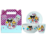 Набір порцеляновий L.O.L.Surprise! Totally awesome 3 предмети (76001100) - Pampik - 2