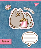 Набор тетрадей Yes Pusheen. Snack time А5, в линейку, 12 листов, 25 шт. (767229) - Pampik - 2