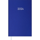 Ежедневник датированный Buromax Monochrome 2024 A6 синий (BM.2564-02) - Pampik