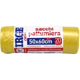 Пакети для сміття Irge жовті 30 л 20 шт - Pampik