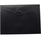 Папка-конверт на кнопке Buromax А5 черная (BM.3935-01) - Pampik