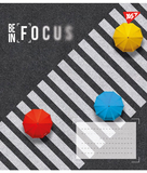 Набір зошитів Yes Be in focus А5 в клітинку 48 аркушів 10 шт. (767370) - Pampik - 6
