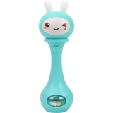 Погремушка-грызунок Beiens Зайчик музыкальный, голубой (YZ02blue) - Pampik