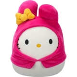М'яка іграшка Squishmallows Hello Kitty Хелоу Кітті в образі Моя Мелоді, 20 см (SQSN00390) - Pampik