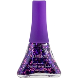 Лак для ногтей Lukky Конфетти сливовый микс с блестками (T14132) - Pampik