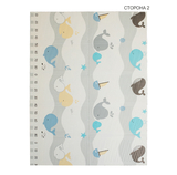 Дитячий двосторонній складний килимок Poppet Велике сафарі та Маленькі кити, 200х150x1 см (PP027-150H) - Pampik - 3