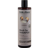 Шампунь для волосся Folk&Flora Березово-дегтярний 400 мл - Pampik