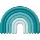 Прорізувач силіконовий Suavinex Step 1, з бульбашками, блакитний (401435) - Pampik