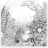 Розмальовка антистрес Santi Піратські історії 20 сторінок (742908) - Pampik - 2