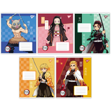 Набір зошитів Yes Demon slayer А5, в клітинку, 24 аркуші, 20 шт. (67287) - Pampik