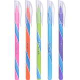 Ручка кулькова 1 Вересня Nexus сині чорнила упаковка 30 шт. (411834) - Pampik