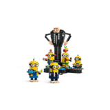 Конструктор LEGO Despicable Me Ґру й посіпаки з кубиків, 839 деталей (75582) - Pampik - 3