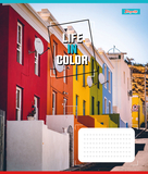 Набор тетрадей 1 Вересня Life in colors А5 в клетку, 36 листов, 15 шт. (767326) - Pampik - 5
