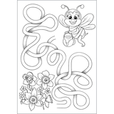 Раскраска 1 Вересня Лабиринты для девочек 12 страниц (742957) - Pampik - 3