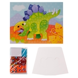 Набір для творчості 1 Вересня Динозаврик Аплікація мозаїка з фоамірану ЕВА та стразів (954574) - Pampik - 2