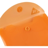 Папка-конверт Yes Fusion A7 на кнопке оранжевая (492272) - Pampik - 3