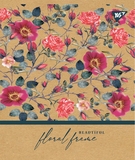 Набор тетрадей Yes Floral frame Крафт А5, в линейку, 18 листов, 10 шт. (765091) - Pampik