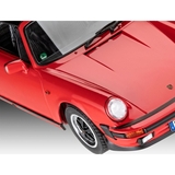 Сборная модель Revell Автомобиль Porsche 911 Carrera 3.2 Targa, уровень 3, масштаб 1:24, 114 деталей (RVL-67689) - Pampik - 8