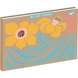 Альбом для малювання Yes Flowers A4, 30 аркушів (130582) - Pampik