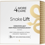 Крем для обличчя More4Care Snake Lift Rebuilding Anti-Wrinkle Night Cream 50 мл - Pampik