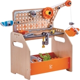 Ігровий набір Hape Junior Inventor Науковий верстак настільний 58 деталей (E3028) - Pampik