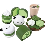 Игрушечные продукты Hape Десерты из зеленого чая (E3195) - Pampik